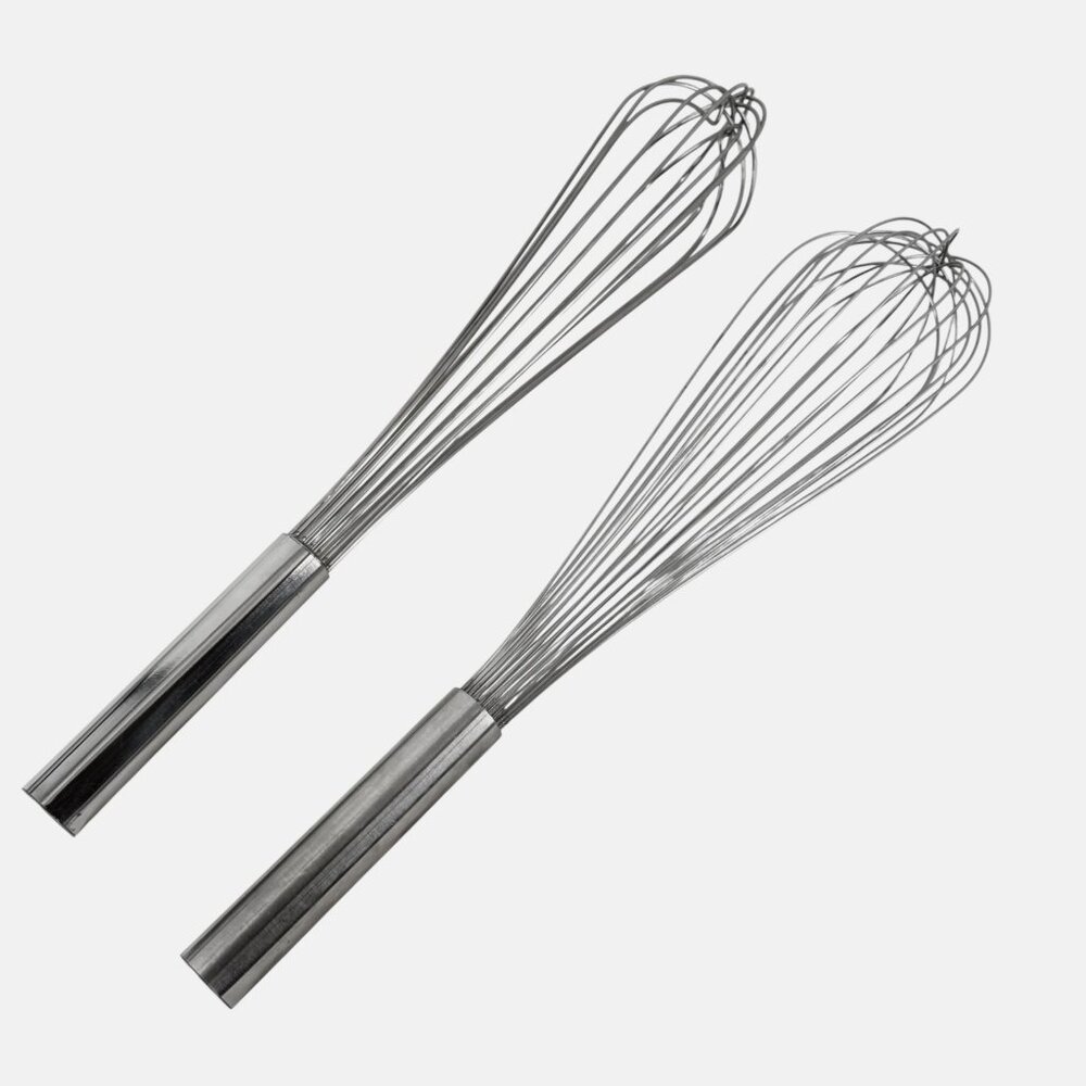 2 Polar Ware Professional Whisk 16" Stainless Steel 1-#18/8, 1-#T9516 Commercial